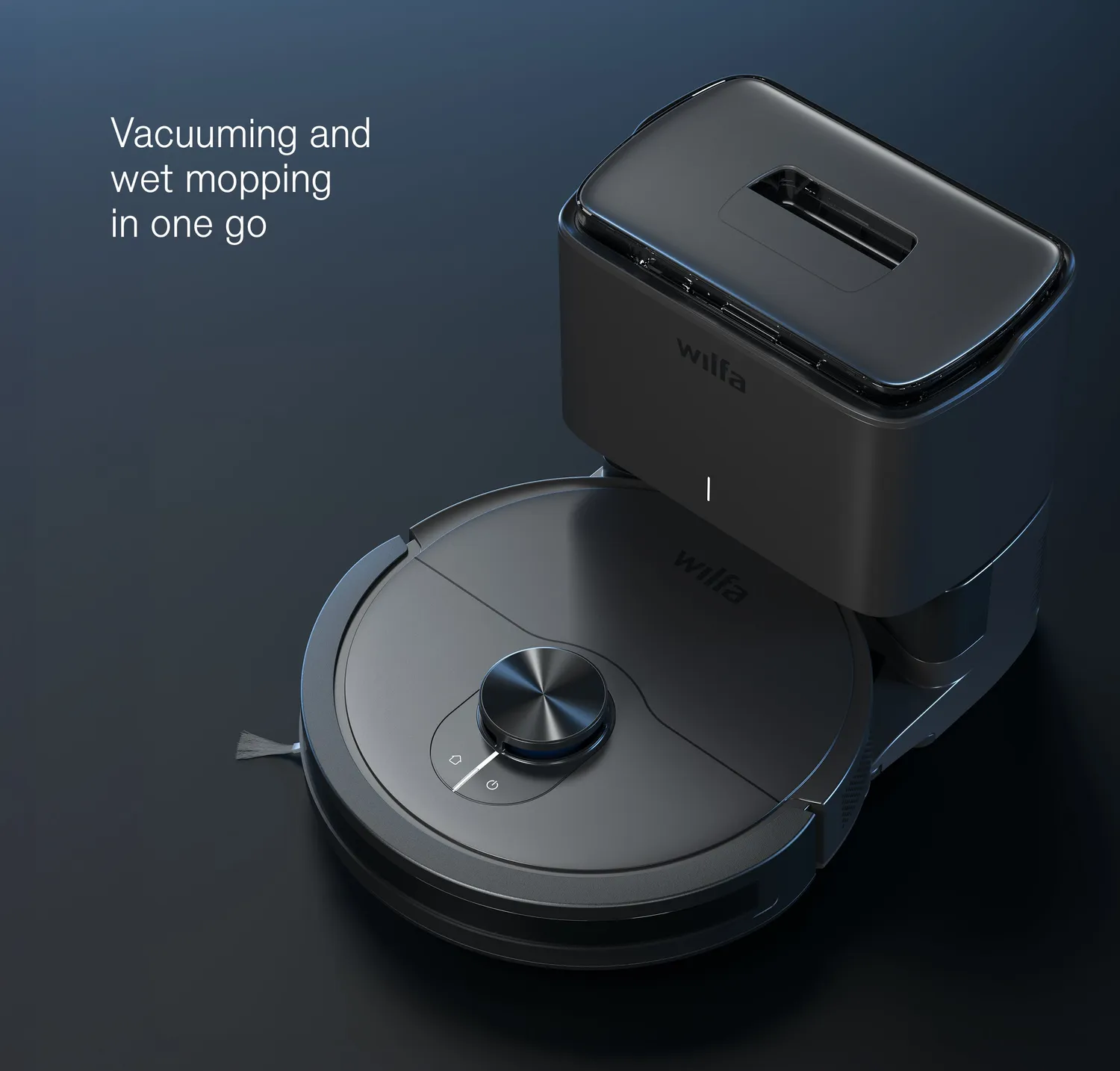 Wilfa Innobot RVC-B4LIN+ robot aspirateur laveur