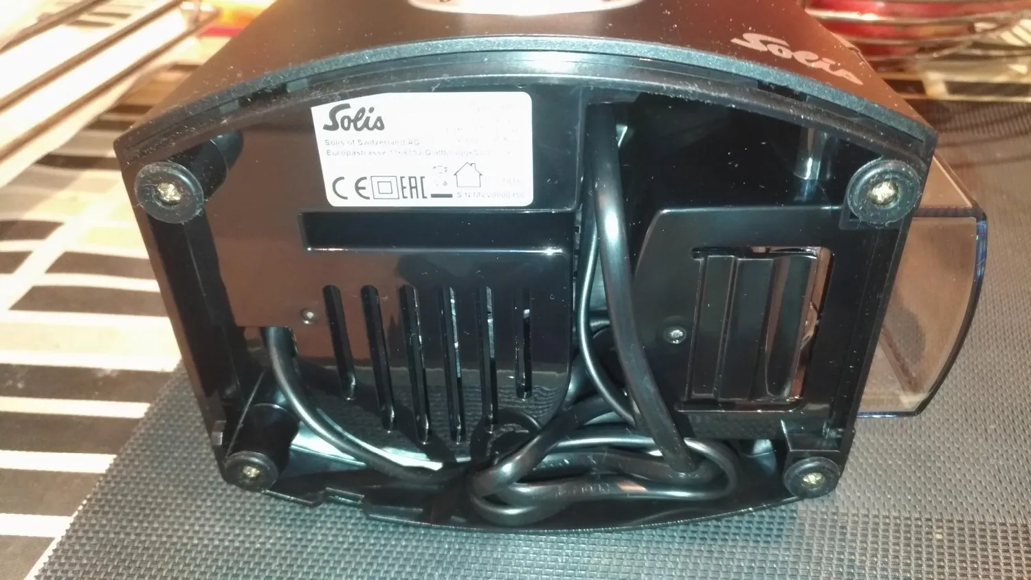 Solis Scala Plus 1661 moulin à café électrique noir 250 g
